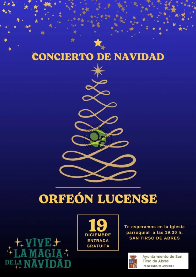 Concierto de Navidad en San Tirso de Abres