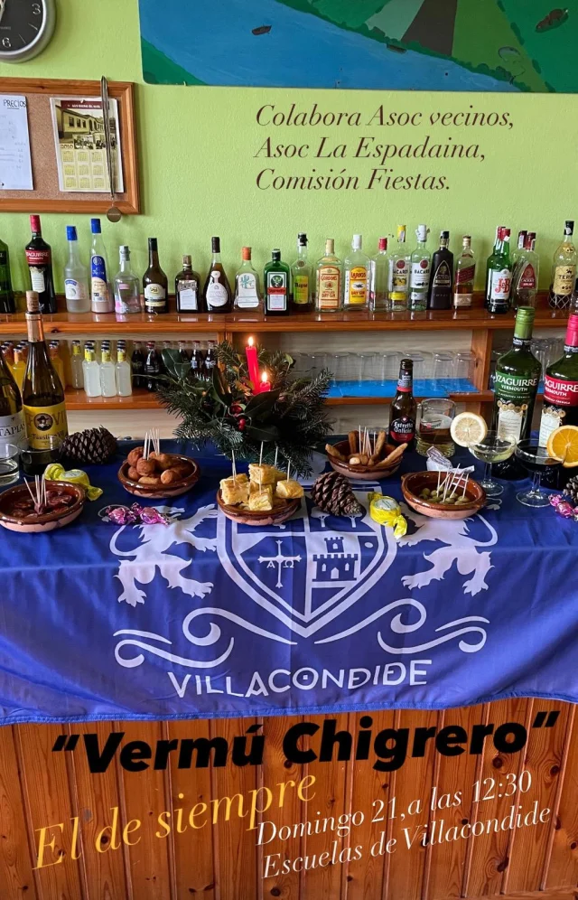 Vermú Chigrero en Villacondide 