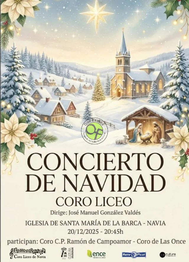 Concierto de Navidad del Coro Liceo de Navia