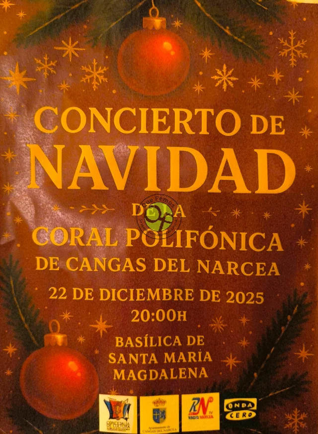 Concierto de Navidad de la Coral Polifónica de Cangas del Narcea
