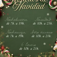 Oicor acompaña la Navidad 2025 con estos horarios especiales en los días señalados