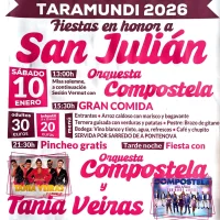 Fiestas de San Julián 2026 en Ouria
