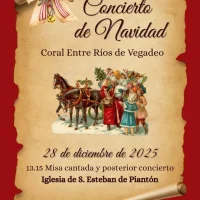 La Coral Entre Ríos de Vegadeo ofrecerá su Concierto de Navidad 2025 en Piantón