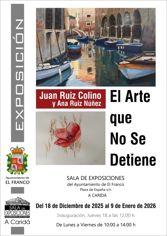 Exposición de Juan Ruiz Colino y Ana Ruiz Núñez en A Caridá