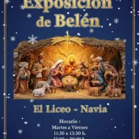 Exposición de Belén en El Liceo de Navia