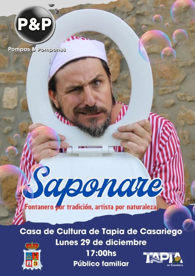 Tapia de Casariego se llena con las pompas y las risas de Pompas & Pompones