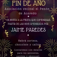 Fiesta de Nochevieja 2025 en Acevedo