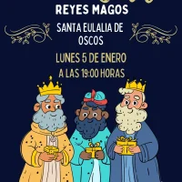 Cabalgata de los Reyes Magos 2026 en Santalla de Oscos