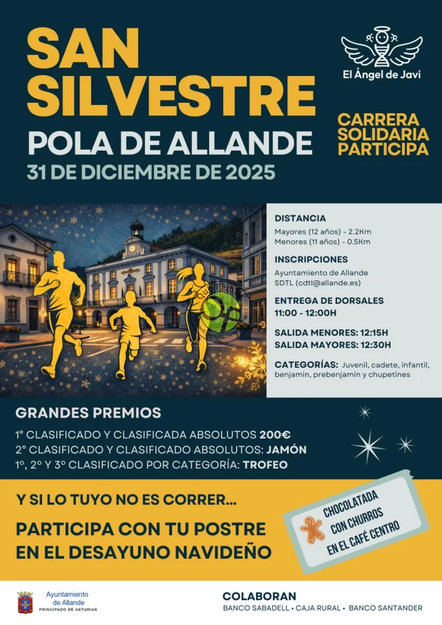 San Silvestre 2025 en Pola de Allande
