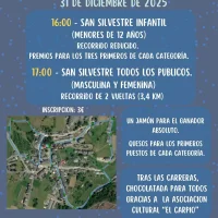 San Silvestre 2025 en Grandas de Salime