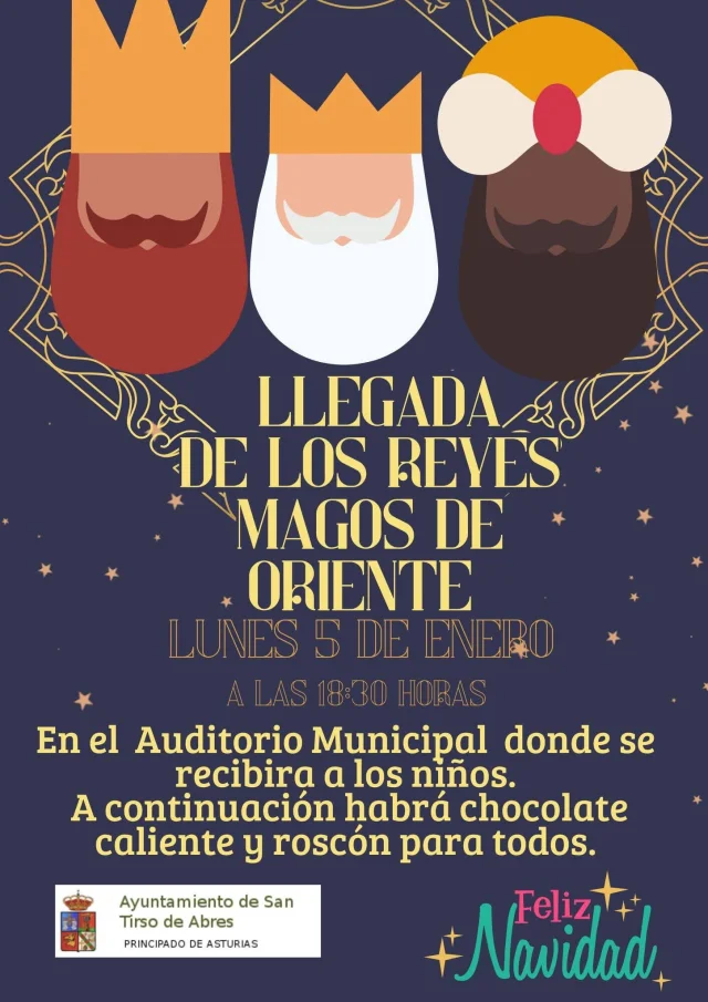 Cabalgata de Reyes 2026 en San Tirso de Abres