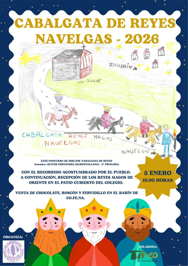 Cabalgata de Reyes 2026 en Navelgas