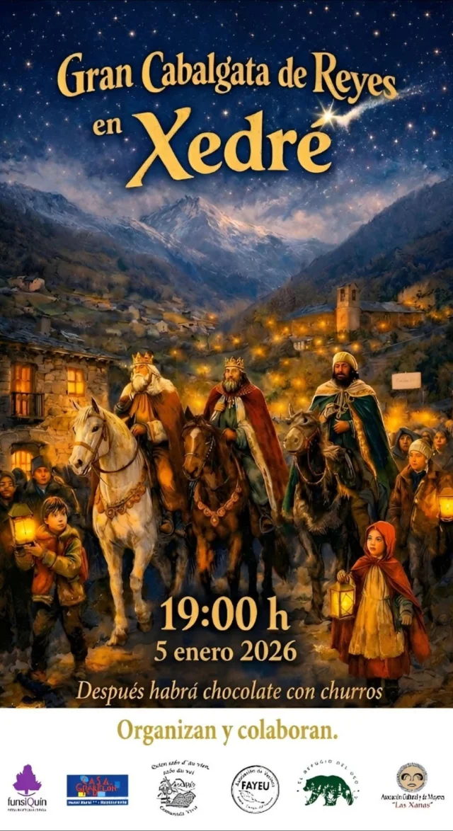 Cabalgata de Reyes Magos 2026 en Xedré