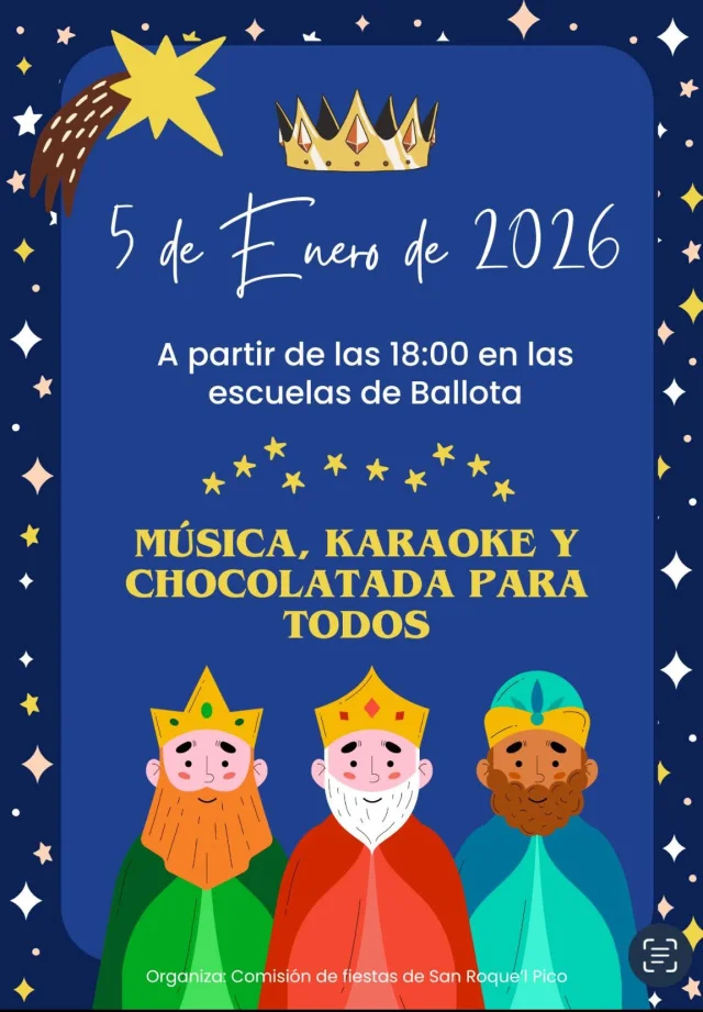 Cabalgata de Reyes 2026 en Ballota