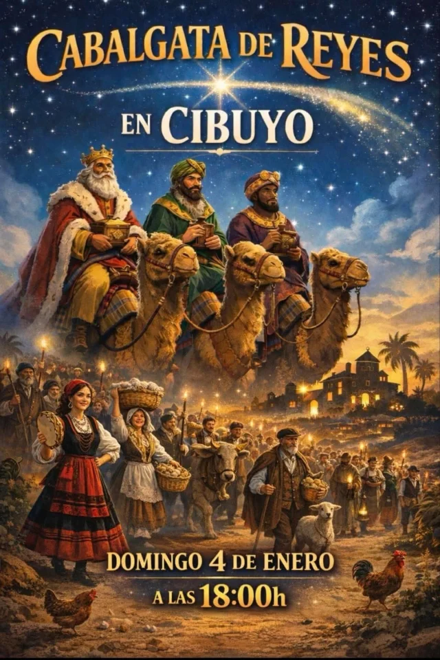 Cabalgata de Reyes 2026 en Cibuyo