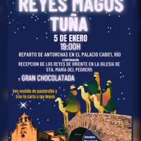 Cabalgata de Reyes 2026 en Tuña