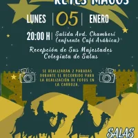 Cabalgata de Reyes 2026 en Salas