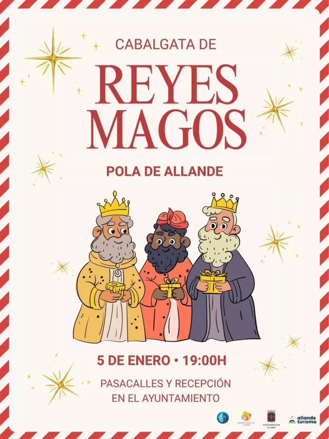 Cabalgata de Reyes 2026 en Pola de Allande
