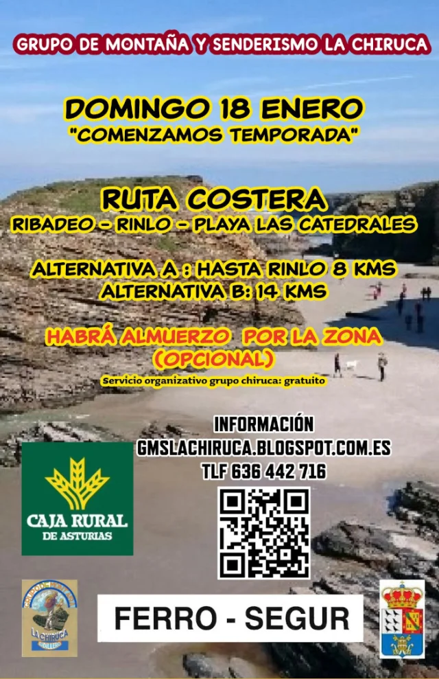 Grupo de Montaña La Chiruca arranca 2026 con su primera ruta