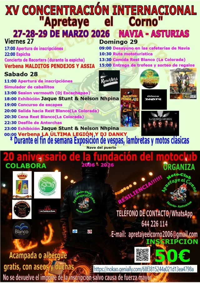 XV Concentración Internacional Apretaye el Corno 2026