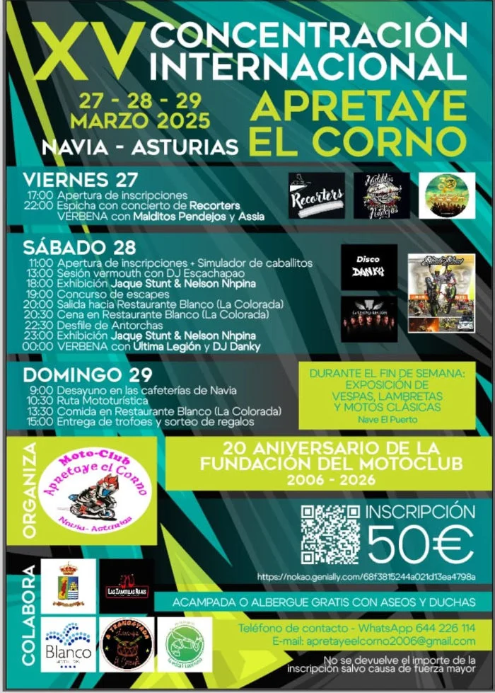 XV Concentración Internacional Apretaye el Corno 2026