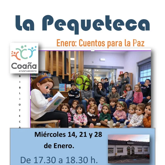 La Pequeteca de Coaña vuelve en enero con 