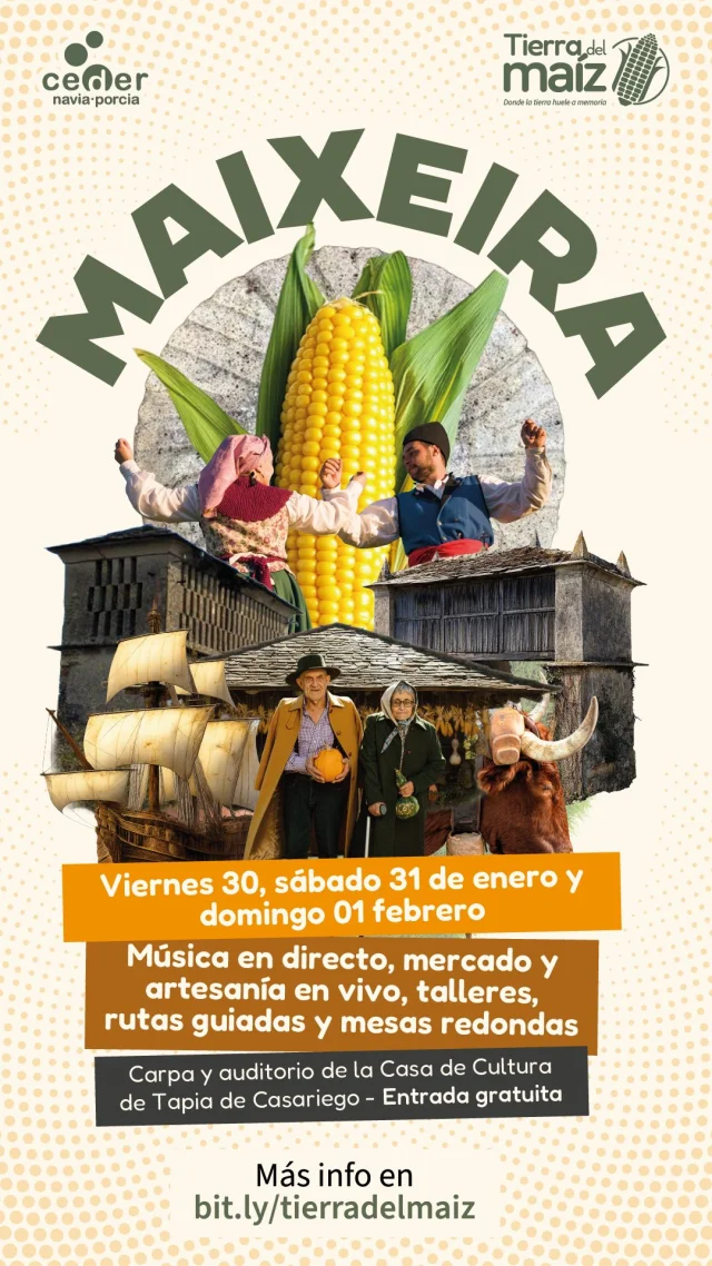 En la Tierra del Maíz nace Maixeira 2026, un festival itinerante que se sumerge en nuestra historia