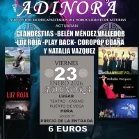 Festival Benéfico Adinora 2026 en Puerto de Vega