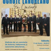 El próximo sábado Tapia se dejará envolver por las voces de Ochote Langreano