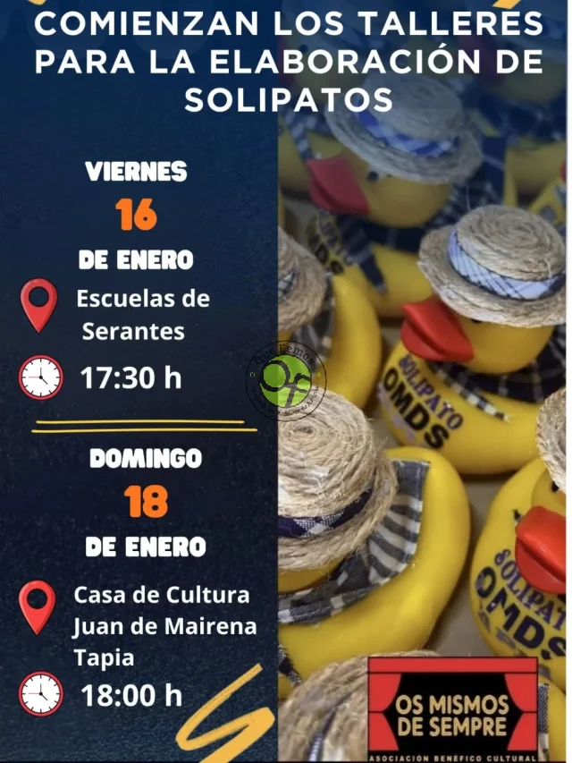 Arrancan en Tapia los talleres para la elaboración de Solipatos