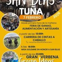 Feria y Fiesta de San Blas 2026 en Tuña