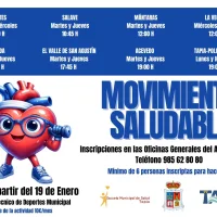 Programa de Movimiento Saludable en el concejo de Tapia de Casariego