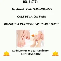 Servicio de podología en Santalla de Oscos