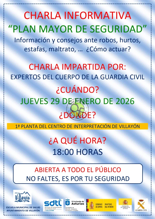 Charla informativa sobre el 