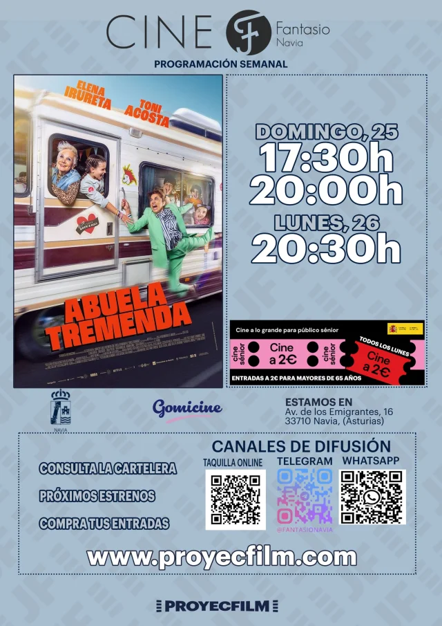 Cine en el Fantasio: 