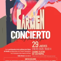 Carmen Arias y Dúos de Ópera despliegan su arte en el Teatro Casino de Castropol