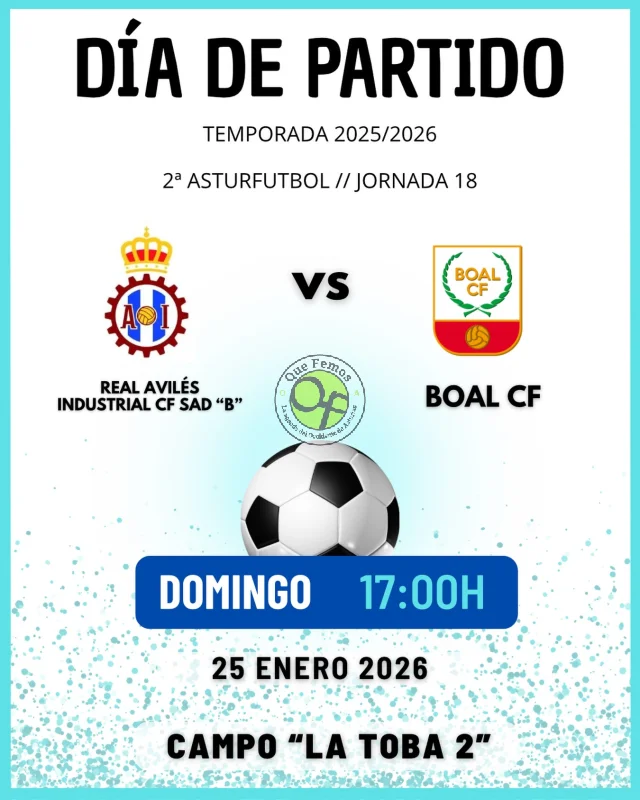 El Boal C.F. visita al Real Avilés Industrial C.F. SAD 