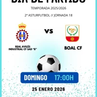 El Boal C.F. visita al Real Avilés Industrial C.F. SAD 