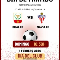 El Boal C.F. recibe al Navia C.F.