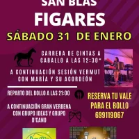 Fiesta de San Blas 2026 en Figares