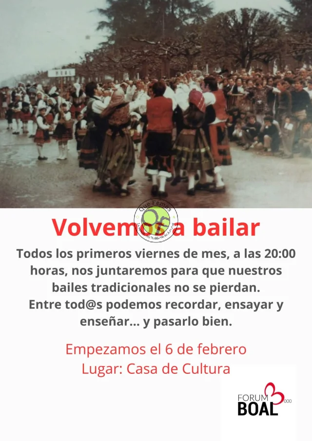 En Boal recuerdan sus bailes tradicionales bajo el lema 