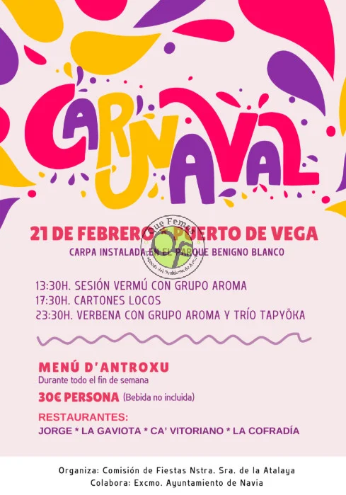 Carnaval 2026 en Puerto de Vega