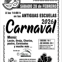 En Arancedo se suman a la celebración del Carnaval 2026 con una gran comida