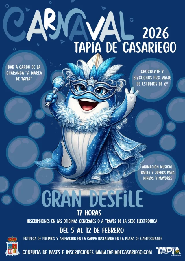 Carnaval 2026 en Tapia de Casariego