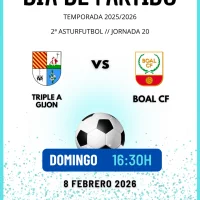 El Boal C.F. visitará al Triple A Gijón