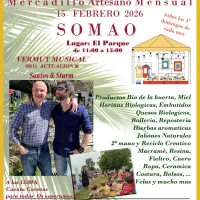 El Mercadillo Artesano Mensual de Somao vuelve el próximo domingo