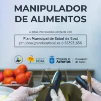 Abierto el plazo para inscribirse en el Curso de manipulador de alimentos 