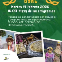 En Boal celebrarán con mucho ritmo el Antroiro 2026