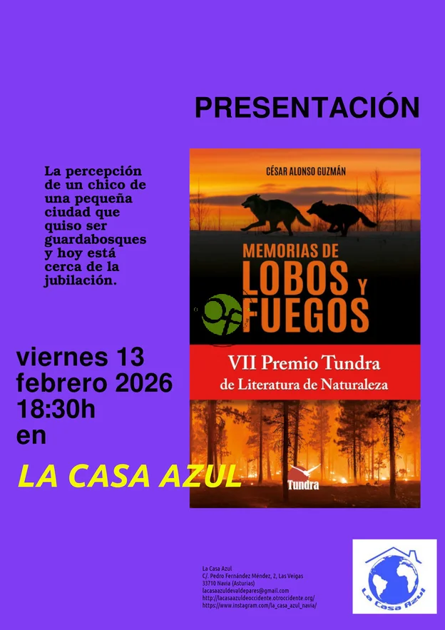César Alonso Guzmán presenta su libro, 