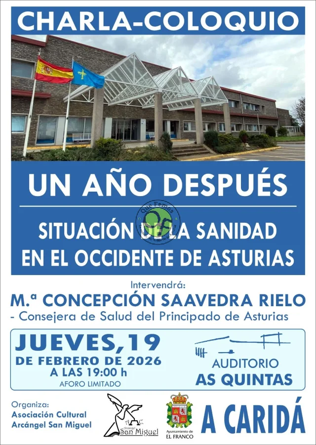 A Caridá acoge la charla-coloquio 